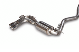 AWE Tuning AWE Touring Edition Exhaust, Quad Outlet for BMW F3X N20/N26 328i/428i - Chrome Silver Tips (80mm)