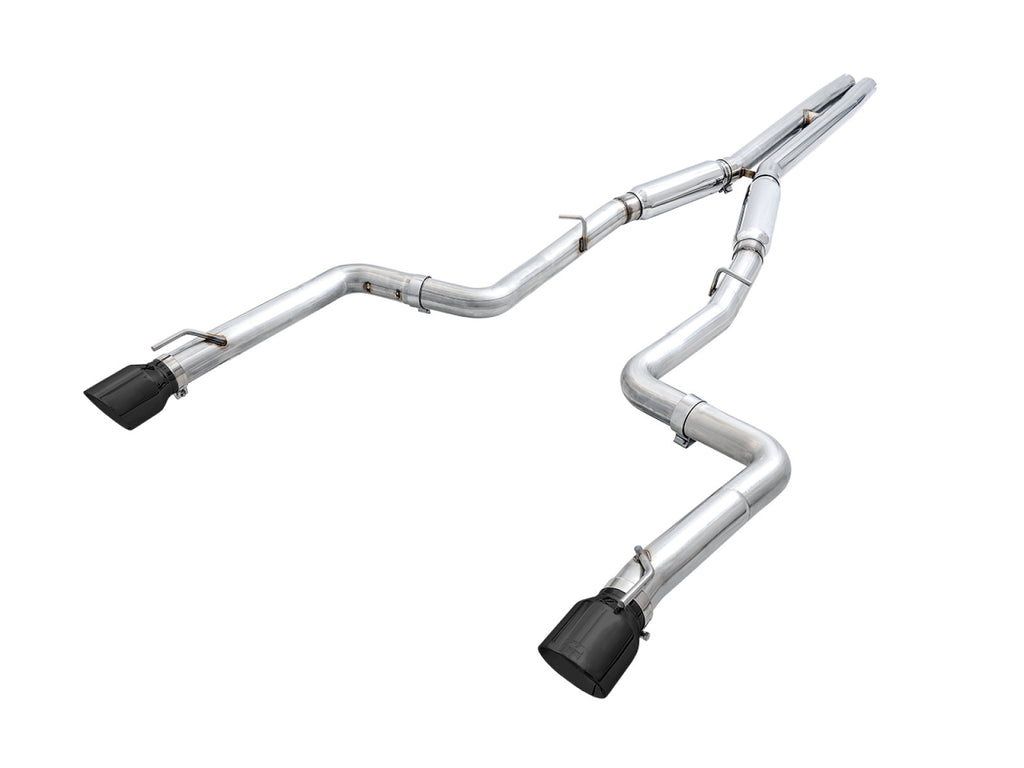 AWE Tuning AWE Track Edition Exhaust for 15  Charger 6.4 / 6.2 SC - Diamond Black Tips