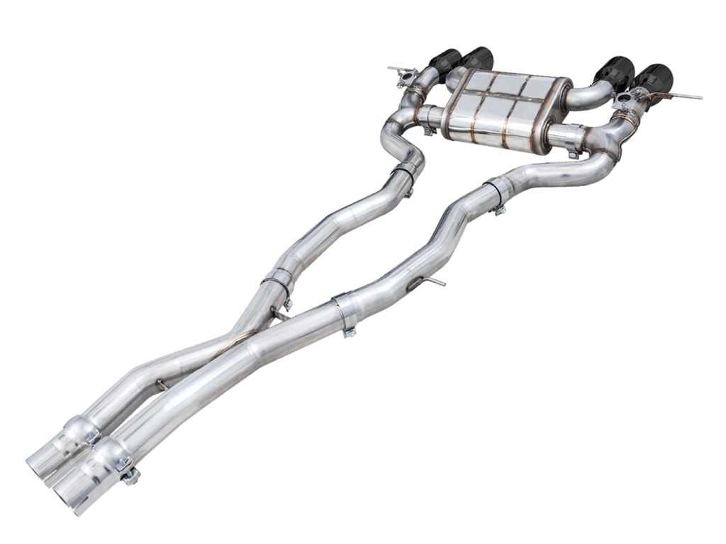 AWE Tuning AWE SwitchPath Catback Exhaust for BMW G8X M3/M4 - Chrome Silver Tips