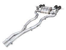 Load image into Gallery viewer, AWE Tuning AWE SwitchPath Catback Exhaust for BMW G8X M3/M4 - Chrome Silver Tips