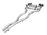 AWE Tuning AWE SwitchPath Catback Exhaust for BMW G8X M3/M4 - Chrome Silver Tips