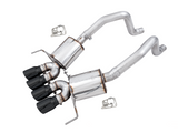 AWE Tuning AWE Track Edition Axle-back Exhaust for C7 Corvette Z06 / ZR1 / Grand Sport Manual - Diamond Black Tips