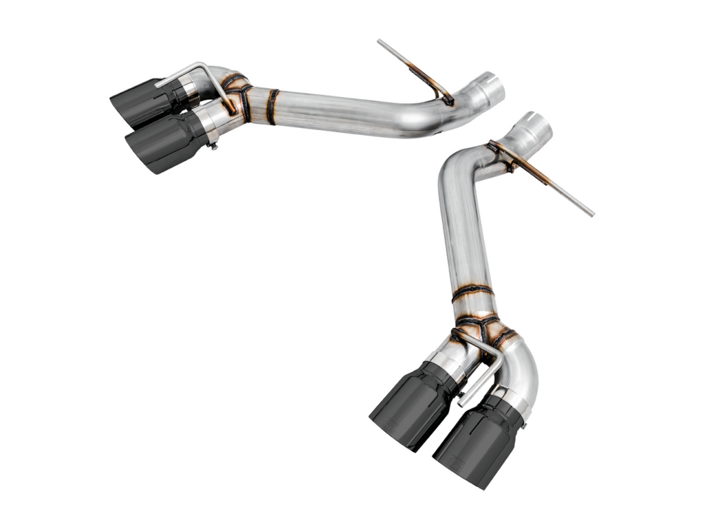 AWE Tuning AWE Track Edition Axleback Exhaust for Gen6 Camaro SS / ZL1 - Diamond Black Tips (Quad Outlet)