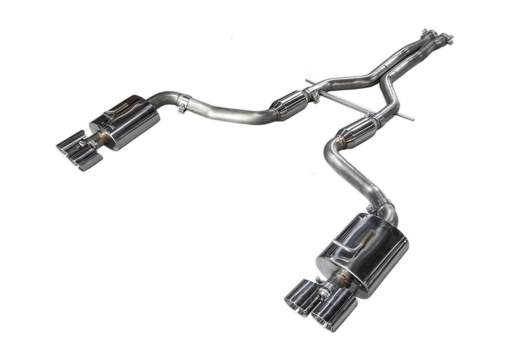 AWE Tuning AWE Track Edition Exhaust for 970 Panamera 2/4 (2011-2013) -- With Chrome Silver Tips