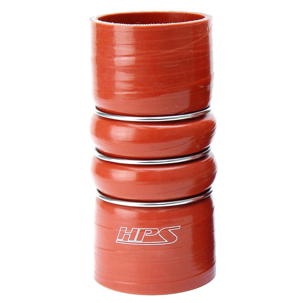 HPS 3" ID , 6" Long High Temp 4-ply Aramid Reinforced Silicone CAC Coupler Hose Hot Side (76mm ID , 152mm Length)