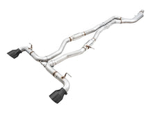 Load image into Gallery viewer, AWE Tuning AWE Track Edition Exhaust for A90 Supra - 5&quot; Diamond Black Tips