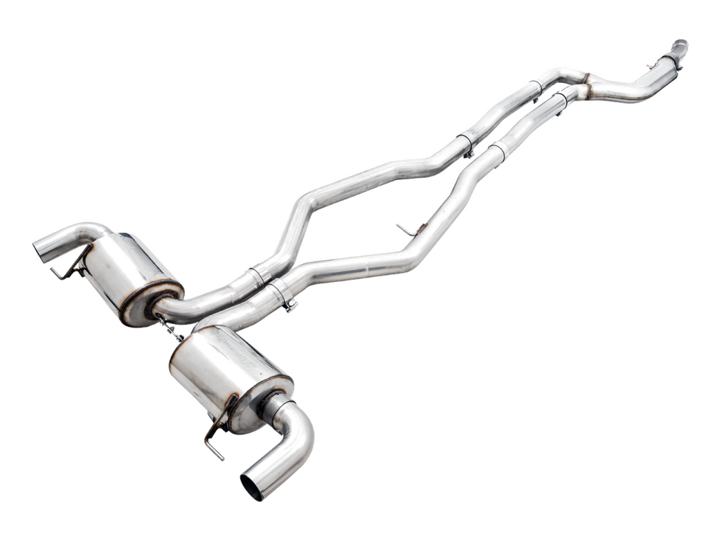 AWE Tuning AWE Non-Resonated Touring Edition Exhaust for G20 M340i - OE Tips