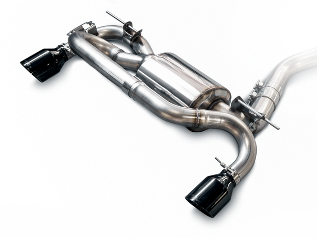 AWE Tuning AWE Touring Edition Axle-back Exhaust for BMW F22 M235i / M240i - Diamond Black Tips (102mm)