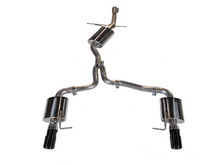 Load image into Gallery viewer, AWE Tuning AWE Touring Edition Exhaust for B8 A4 2.0T - Dual Outlet, Diamond Black Tips