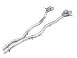 AWE Tuning AWE Track Edition Catback Exhaust for BMW G8X M3/M4 - Chrome Silver Tips