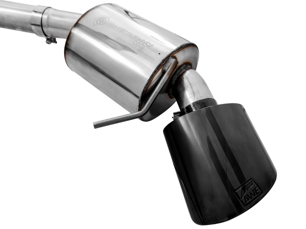 AWE Tuning AWE Touring Edition Exhaust for Audi B9.5 RS 5 Sportback - Non-Resonated - Diamond Black RS-style Tips