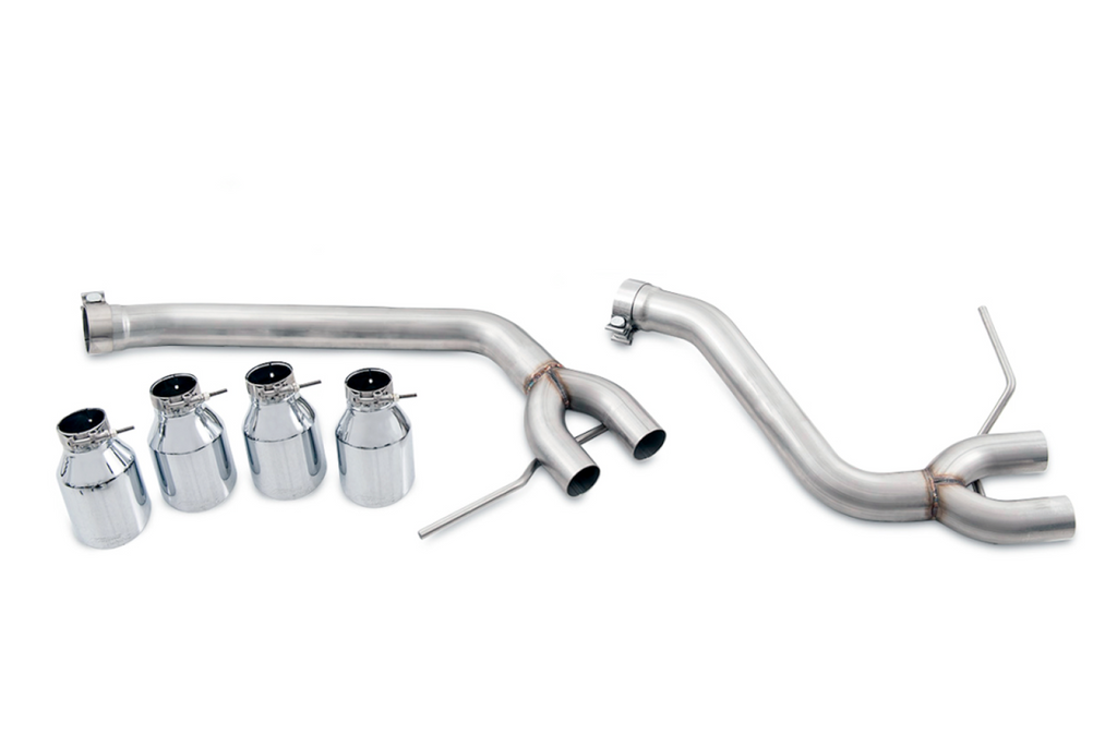 AWE Tuning AWE Track Edition Exhaust System for Porsche Macan S / GTS / Turbo - Chrome Silver 102mm Tips