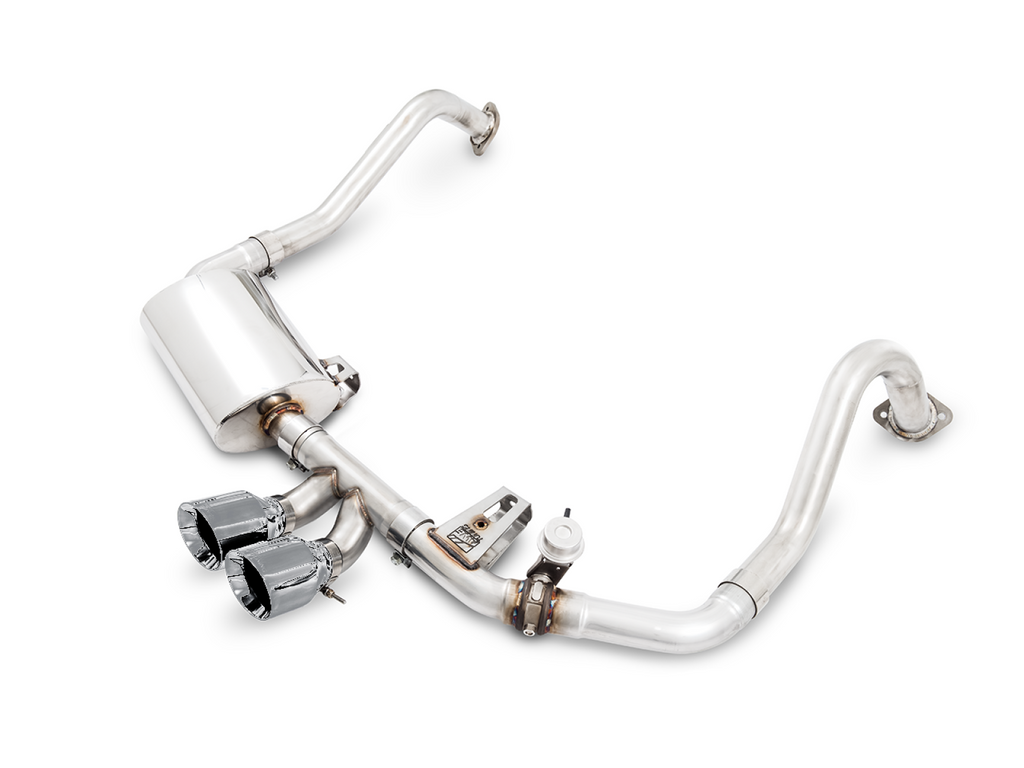 AWE Tuning AWE SwitchPath? Exhaust for Porsche 718 Boxster / Cayman (PSE Only) - Chrome Silver Tips