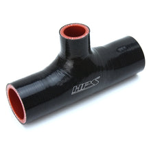 Load image into Gallery viewer, HPS 1-5/8 inch ID 1 inch ID branch Black Silicone Coupler Coolant T Hose Tee Adapter