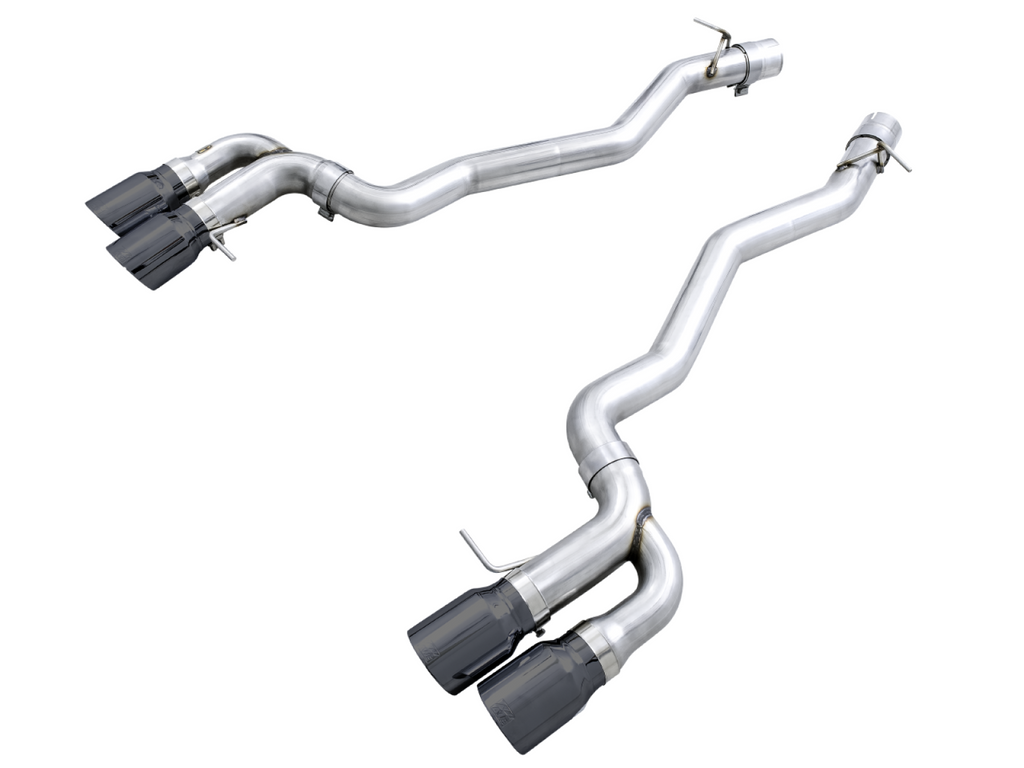 AWE Tuning AWE Track Edition Axle-Back Exhaust for BMW F90 M5 - Diamond Black Tips