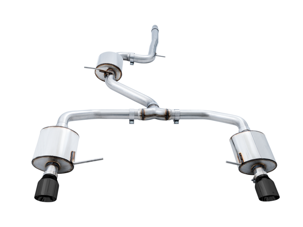 AWE Tuning AWE Touring Edition Exhaust for MK7 Jetta GLI w/ High Flow Downpipe (not included) - Diamond Black Tips
