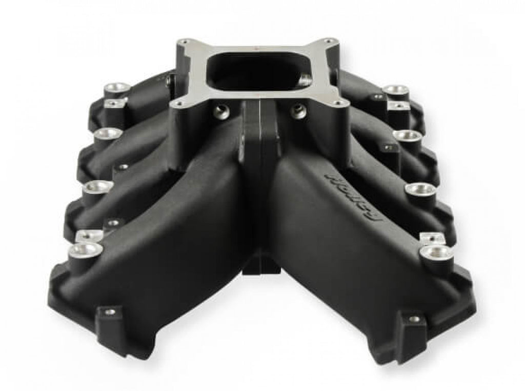 Holley Single Plane EFI  Split-Design Race Intake Manifold- GM LS3/L92- Black