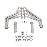 10-15 CAMARO LS3/L99 1-7/8 LONG TUBE HEADERS W/CATS (POLISHED SILVER CERAMIC)