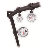 GAUGE MOUNT; ROLL POD FOR 1.625in. ROLL CAGE; FITS 5in. PEDESTAL TACH; BLACK