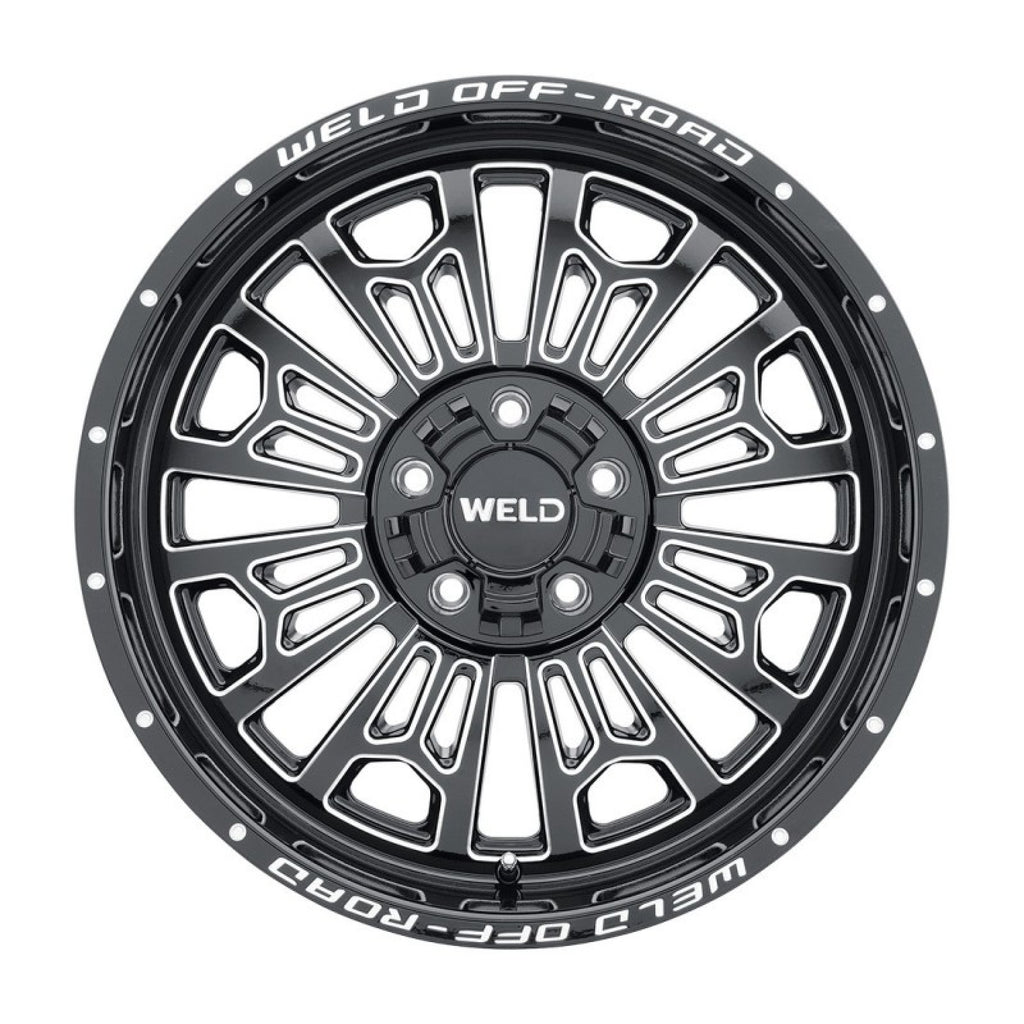 WELD Off-Road 20x10 Elicit 5x139.7 5x150 ET-18 BS4.75 Gloss BLK MIL 110.2 Wheel