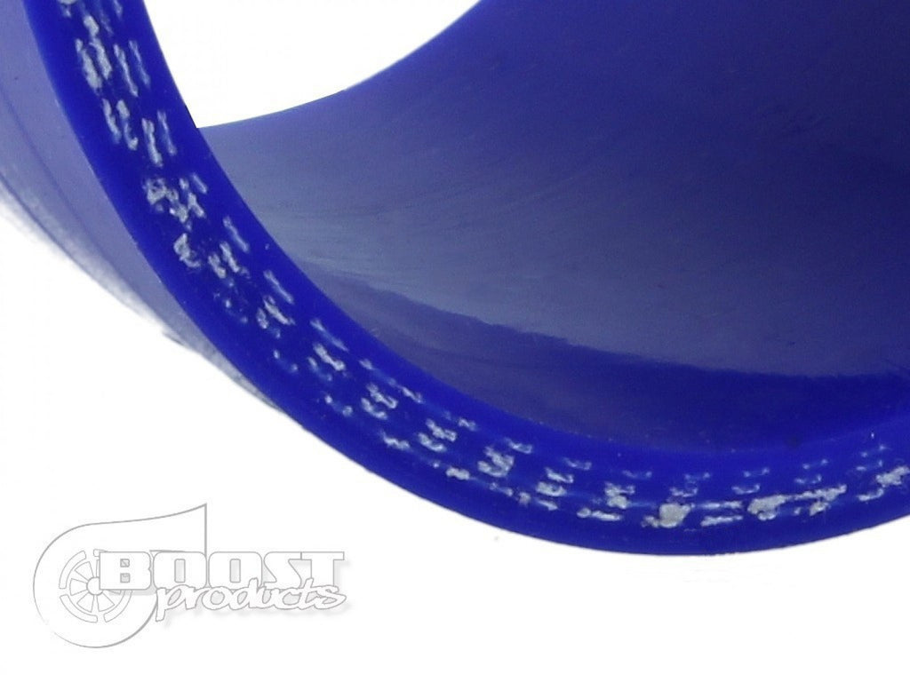 BOOST Products Silicone Reducer Elbow 90 Degrees, 4" - 3-1/8" ID, Blue