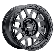 Load image into Gallery viewer, WELD Off-Road 20x10 Cinch 8x180  ET-18 BS4.75 Gloss BLK MIL / Gloss BLK 124.3 Wheel