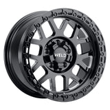 WELD Off-Road 20x10 Cinch 8x180  ET-18 BS4.75 Gloss BLK MIL / Gloss BLK 124.3 Wheel