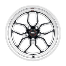 Load image into Gallery viewer, WELD Performance 18x12 Laguna Drag 5x120 ET52 BS8.50 Gloss BLK MIL DIA 78.1 Wheel