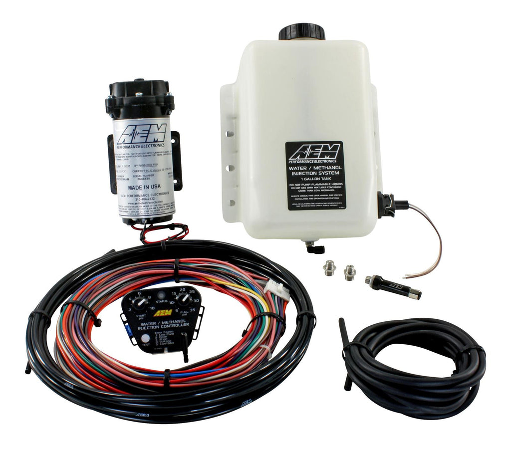 AEM Water/Methanol Injection Kit - V2 0-5v MAF/MAP Frequency/Duty Cycle Operated - No Tank