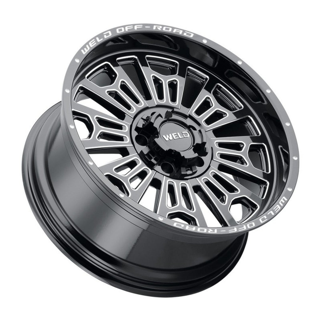 WELD Off-Road 20x10 Elicit 5x127 5x139.7 ET13 BS6.00 Gloss BLK MIL 87.1 Wheel