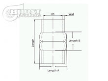 Load image into Gallery viewer, BOOST Products Silicone Coupler with Double Hump, 2-3/4&quot; ID , Blue