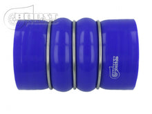 Load image into Gallery viewer, BOOST Products Silicone Coupler with Double Hump, 2-3/8&quot; ID, Blue