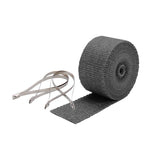 Pipe Wrap And Locking Ties Kit; 2 in. x 25 ft.; Black;