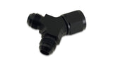 90 Degree Y Adapter; Female Size: -8 AN; Dual Male Size: -6 AN;