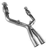 2-1/2in. SS Catted X-Pipe. 2005-2010 Mustang GT 4.6L 3V.