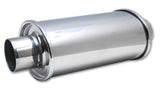Ultra Quiet Resonator; 3 in. Inlet/Outlet;
