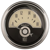 GAUGE; VOLTMETER; 2 1/16in.; 18V; ELEC; CRUISER AD