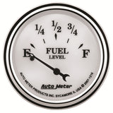 GAUGE; FUEL LEVEL; 2 1/16in.; 240OE TO 33OF; ELEC; OLD TYME WHITE II