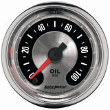 GAUGE; OIL PRESS; 2 1/16in.; 100PSI; DIGITAL STEPPER MOTOR; AMERICAN MUSCLE