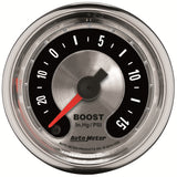 GAUGE; VAC/BOOST; 2 1/16in.; 30INHG-15PSI; DIGITAL STEPPER MOTOR; AMER. MUSCLE