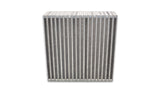 Vertical Flow Intercooler; 12in.W x 12in.H x 3.5in. Thick; Aluminum;