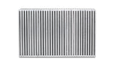 Vertical Flow Intercooler; 22in.W x 14in.H x 4.5in. Thick; Aluminum;