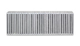 Vertical Flow Intercooler; 24in.W x 8in.H x 3.5in. Thick; Aluminum;