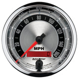 GAUGE; SPEEDOMETER; 3 3/8in.; 160MPH; ELEC. PROGRAMMABLE; AMERICAN MUSCLE