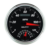 GAUGE; TACH/SPEEDO; 5in.; 120MPH/8K RPM; ELEC. PROGRAM; DESIGNER BLACK II