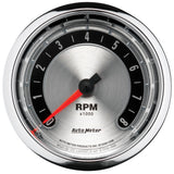 GAUGE; TACHOMETER; 3 3/8in.; 8K RPM; IN-DASH; AMERICAN MUSCLE