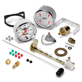 GAUGE KIT; 2 PC.; QUAD/SPEEDOMETER; 5in.; CHEVROLET HERITAGE BOWTIE