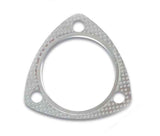 3-Bolt High Temperature Exhaust Gasket; 2.25 in. I.D.; Flexible Graphite;