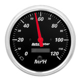 GAUGE; SPEEDOMETER; 5in.; 120MPH; ELEC. PROG. W/LCD ODO; DESIGNER BLACK