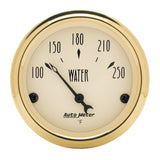 GAUGE; WATER TEMP; 2 1/16in.; 250deg.F; ELEC; GOLDEN OLDIES